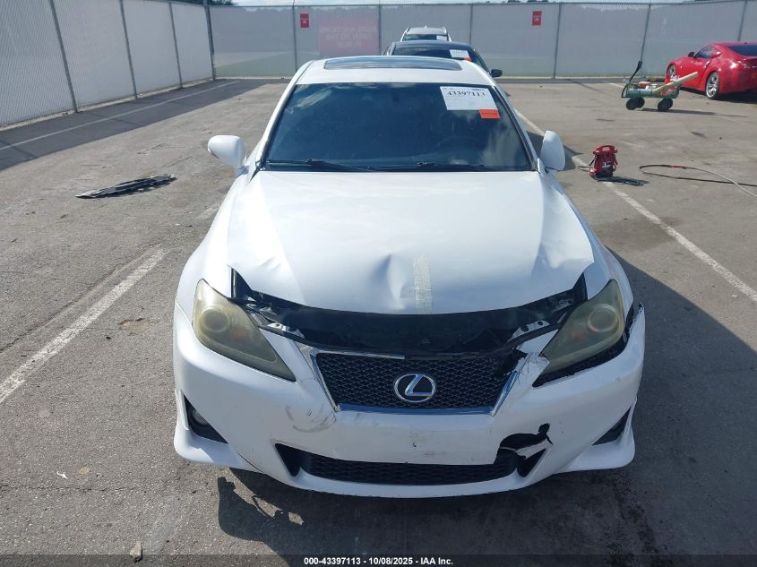 2011 Lexus Is 250 VIN: JTHBF5C22B5155932 Lot: 43397113