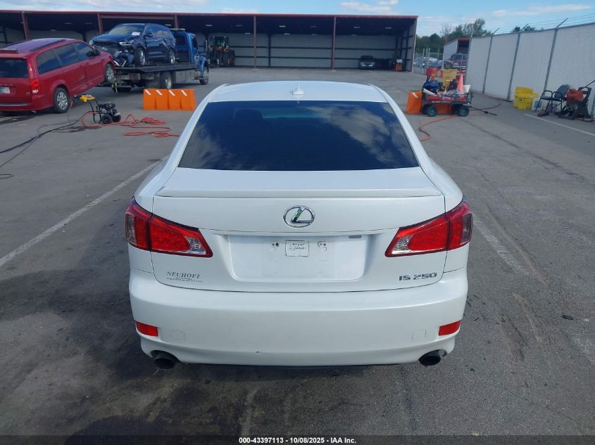 2011 Lexus Is 250 VIN: JTHBF5C22B5155932 Lot: 43397113