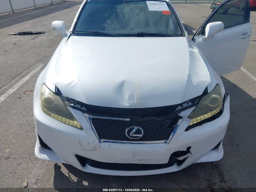 2011 Lexus Is 250 VIN: JTHBF5C22B5155932 Lot: 43397113