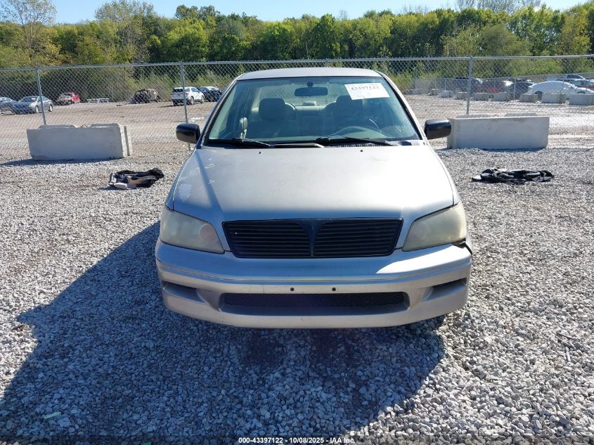 2003 Mitsubishi Lancer Es VIN: JA3AJ26E43U085825 Lot: 43397122