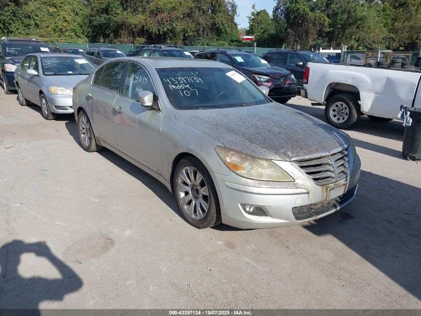 2010 Hyundai Genesis 3.8 VIN: KMHGC4DE4AU100045 Lot: 43397134