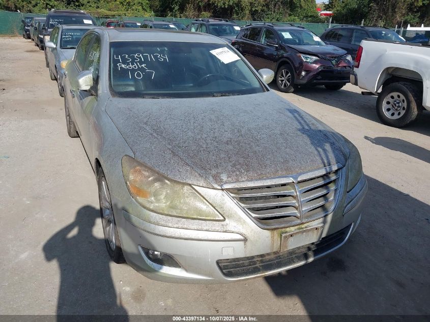 2010 Hyundai Genesis 3.8 VIN: KMHGC4DE4AU100045 Lot: 43397134