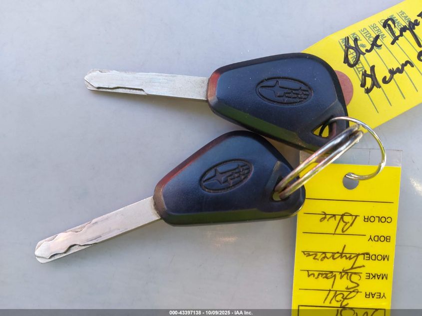 2011 Subaru Impreza Outback Sport VIN: JF1GH6D64BH823453 Lot: 43397138