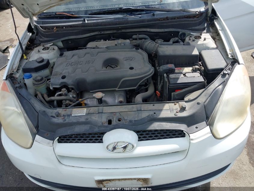 2008 Hyundai Accent Gs VIN: KMHCM36CX8U058797 Lot: 43397187