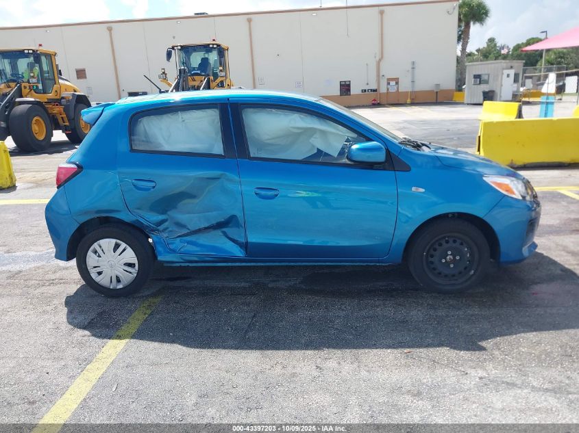 2024 Mitsubishi Mirage Es/Le VIN: ML32AUHJ0RH018297 Lot: 43397203