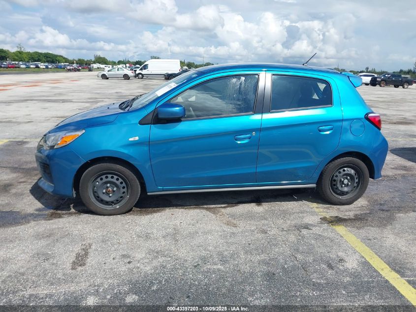 2024 Mitsubishi Mirage Es/Le VIN: ML32AUHJ0RH018297 Lot: 43397203