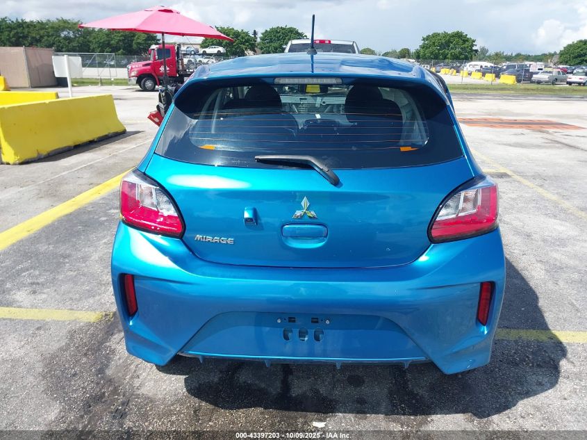 2024 Mitsubishi Mirage Es/Le VIN: ML32AUHJ0RH018297 Lot: 43397203