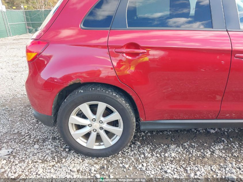 2014 Mitsubishi Outlander Sport Es VIN: 4A4AP3AU9EE021175 Lot: 43397224