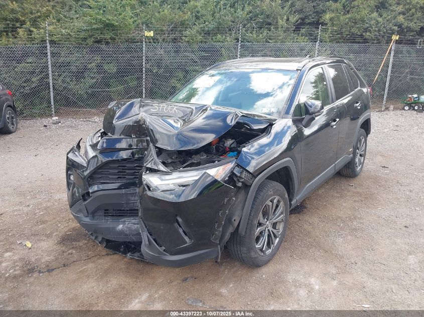 2022 Toyota Rav4 Hybrid Xle Premium VIN: JTMB6RFV4ND069563 Lot: 43397223