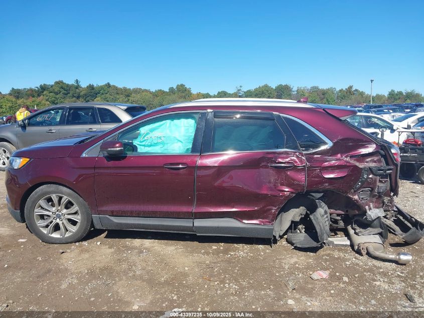 2019 Ford Edge Titanium VIN: 2FMPK3K92KBB26315 Lot: 43397235