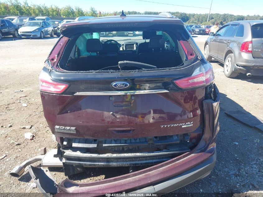 2019 Ford Edge Titanium VIN: 2FMPK3K92KBB26315 Lot: 43397235