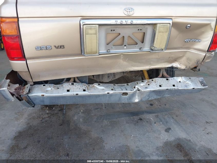 1995 Toyota 4Runner Vn29 Sr5 VIN: JT3VN29V3S0045538 Lot: 43397240