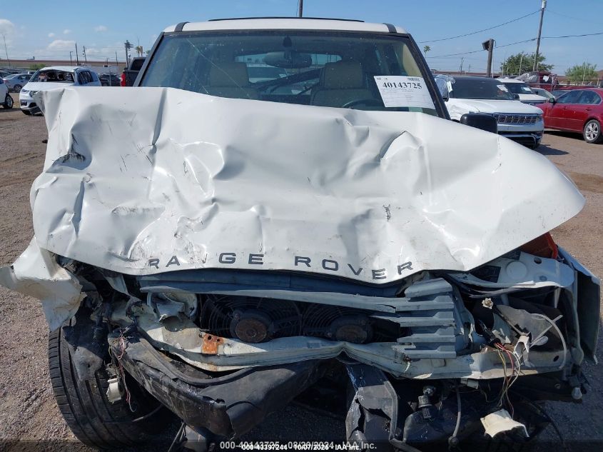 1998 Land Rover Range Rover Hse VIN: SALPV1442WA390856 Lot: 43397244