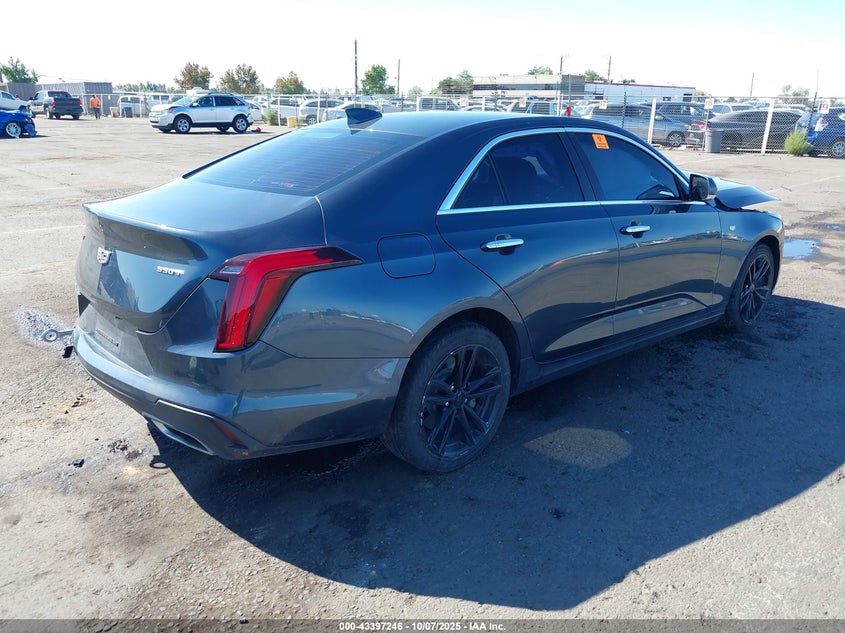 Vin: 1g6da5rk3l0133567, lot: 43892011, cadillac ct4 luxury 20204