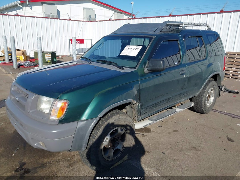 5N1ED28Y01C502518 2001 NISSAN XTERRA photo no. 2