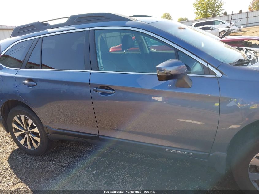 2016 Subaru Outback 2.5I Limited VIN: 4S4BSALCXG3308733 Lot: 43397262