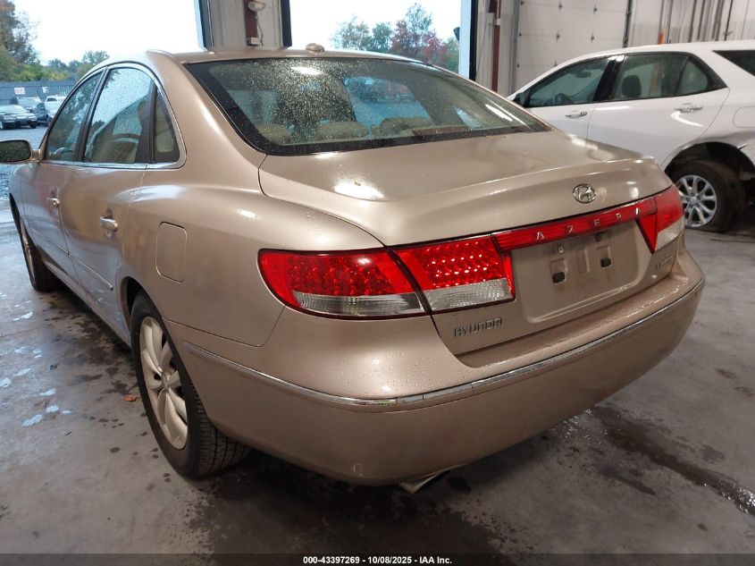2007 Hyundai Azera Limited/Se VIN: KMHFC46F87A237257 Lot: 43397269