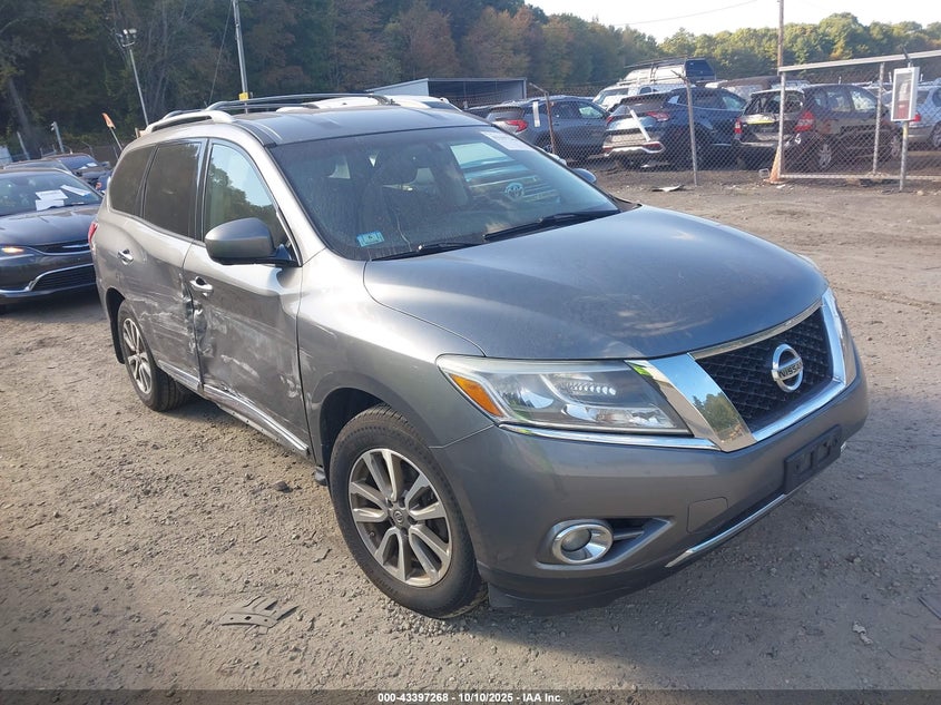 5N1AR2MMXFC640481 2015 Nissan Pathfinder Sl auction photo 1