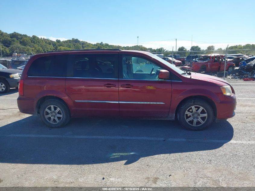 2013 Chrysler Town & Country Touring VIN: 2C4RC1BG0DR528986 Lot: 43397270