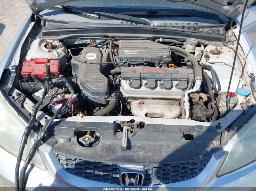 2005 Honda Civic Vp VIN: 1HGEM21345L036909 Lot: 43397288