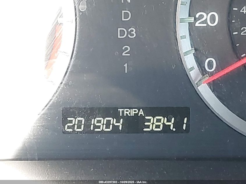 2009 Honda Accord 2.4 Ex-L VIN: 1HGCP26899A158332 Lot: 43397303