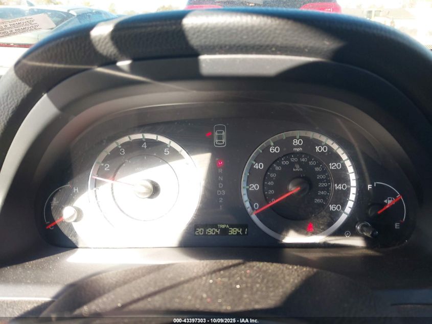 2009 Honda Accord 2.4 Ex-L VIN: 1HGCP26899A158332 Lot: 43397303