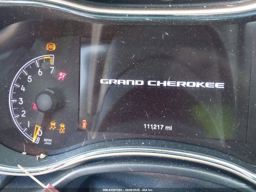 2017 Jeep Grand Cherokee Laredo 4X2 VIN: 1C4RJEAGXHC759309 Lot: 43397353