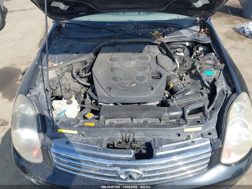 2003 Infiniti G35 Luxury Leather VIN: JNKCV51E53M329066 Lot: 43397360