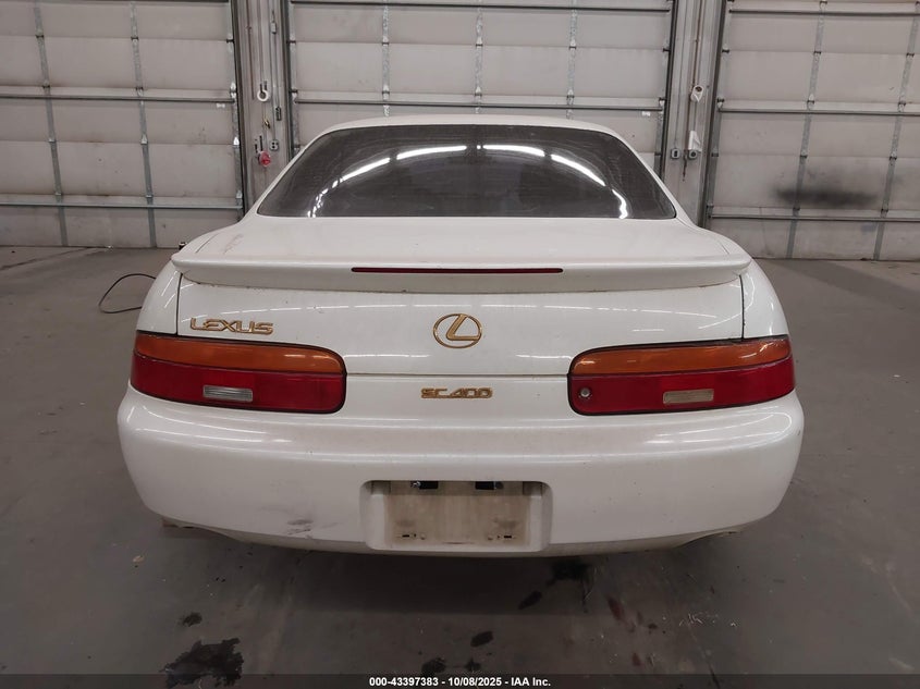 1993 Lexus Sc 400 VIN: JT8UZ30C6P0033161 Lot: 43397383