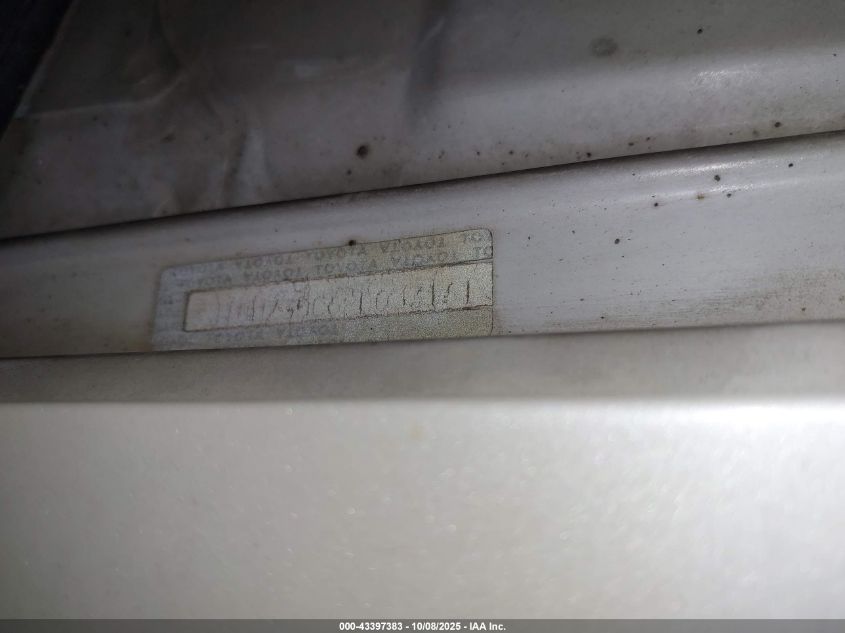 1993 Lexus Sc 400 VIN: JT8UZ30C6P0033161 Lot: 43397383