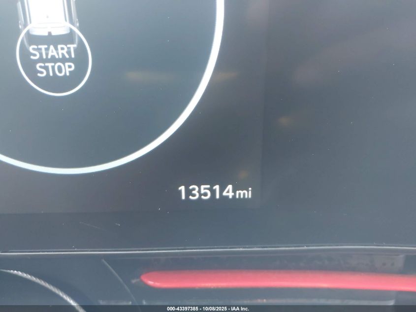 2024 Hyundai Kona N Line VIN: KM8HA3A37RU108885 Lot: 43397385