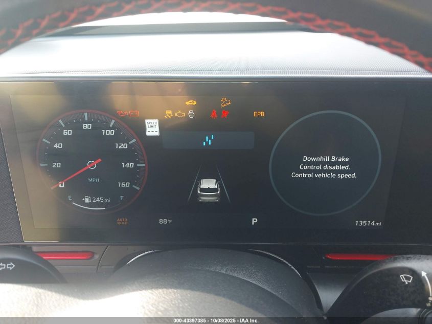 2024 Hyundai Kona N Line VIN: KM8HA3A37RU108885 Lot: 43397385