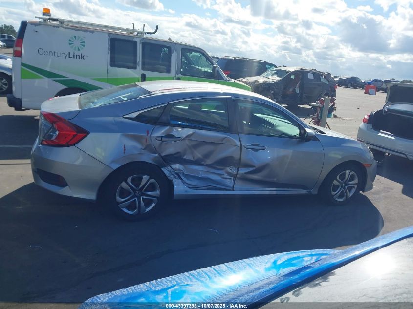 2017 Honda Civic Lx VIN: 19XFC2F55HE049391 Lot: 43397398