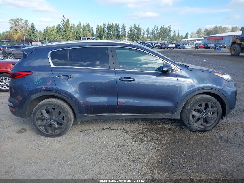 2020 Kia Sportage S VIN: KNDP6CAC1L7723441 Lot: 43397402