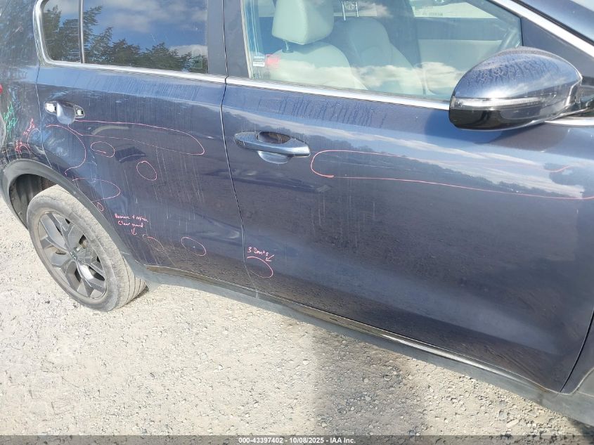 2020 Kia Sportage S VIN: KNDP6CAC1L7723441 Lot: 43397402