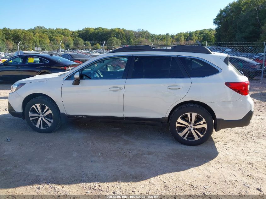 2018 Subaru Outback 2.5I Limited VIN: 4S4BSANC9J3232930 Lot: 43397408