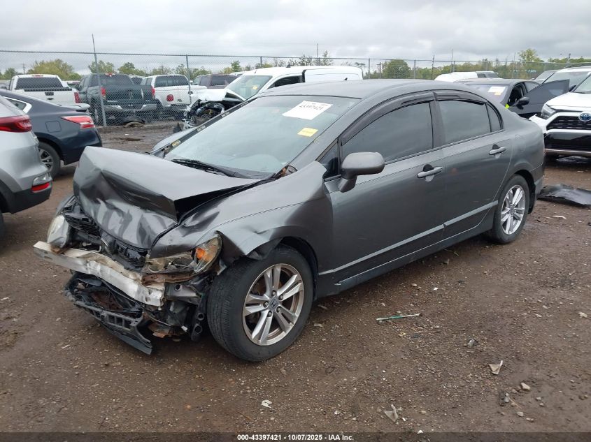 2010 Honda Civic Lx VIN: 2HGFA1F52AH535670 Lot: 43397421