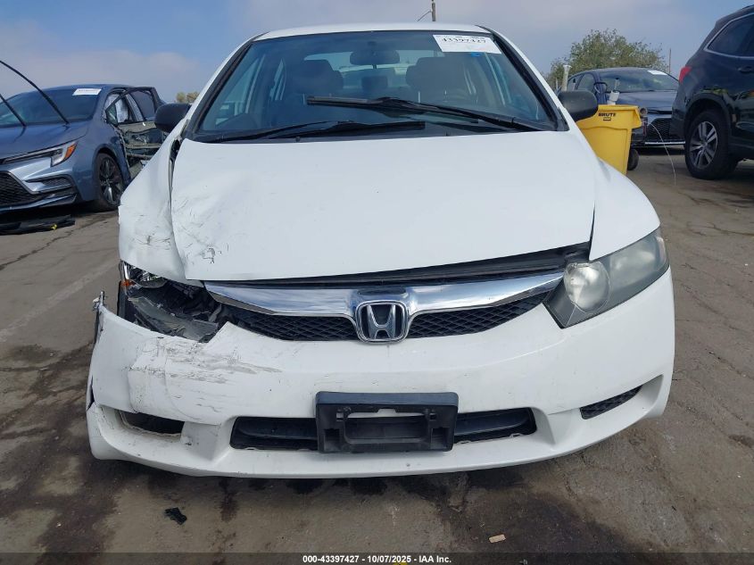 2010 Honda Civic Vp VIN: 19XFA1F35AE062503 Lot: 43397427