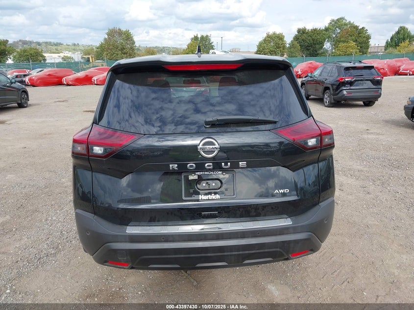 2021 Nissan Rogue S Intelligent Awd VIN: JN8AT3AB3MW222150 Lot: 43397430