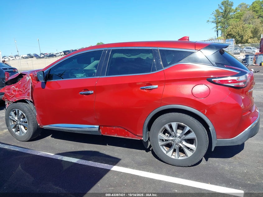 2017 NISSAN MURANO S 5N1AZ2MG3HN125193