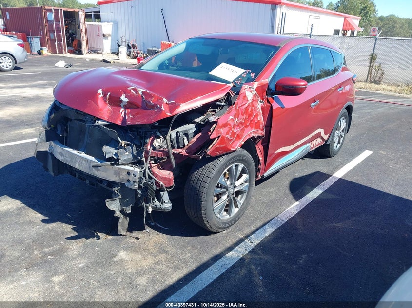 2017 NISSAN MURANO S 5N1AZ2MG3HN125193