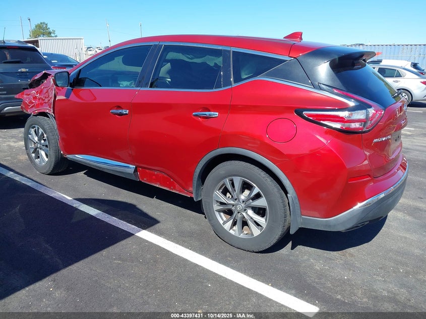 2017 NISSAN MURANO S 5N1AZ2MG3HN125193