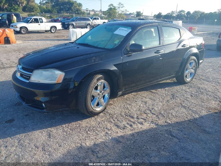 2011 Dodge Avenger Lux VIN: 1B3BD2FB4BN574464 Lot: 43397432