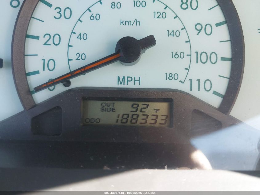 2004 Toyota Corolla Le VIN: JTDBR32E442034462 Lot: 43397448