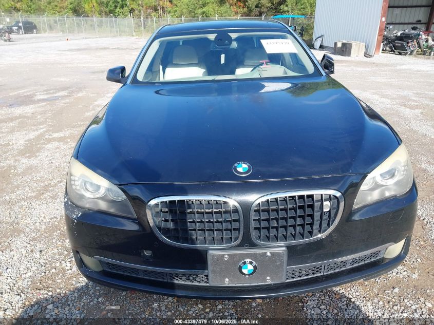 2009 BMW 750Li VIN: WBAKB83579CY57448 Lot: 43397479