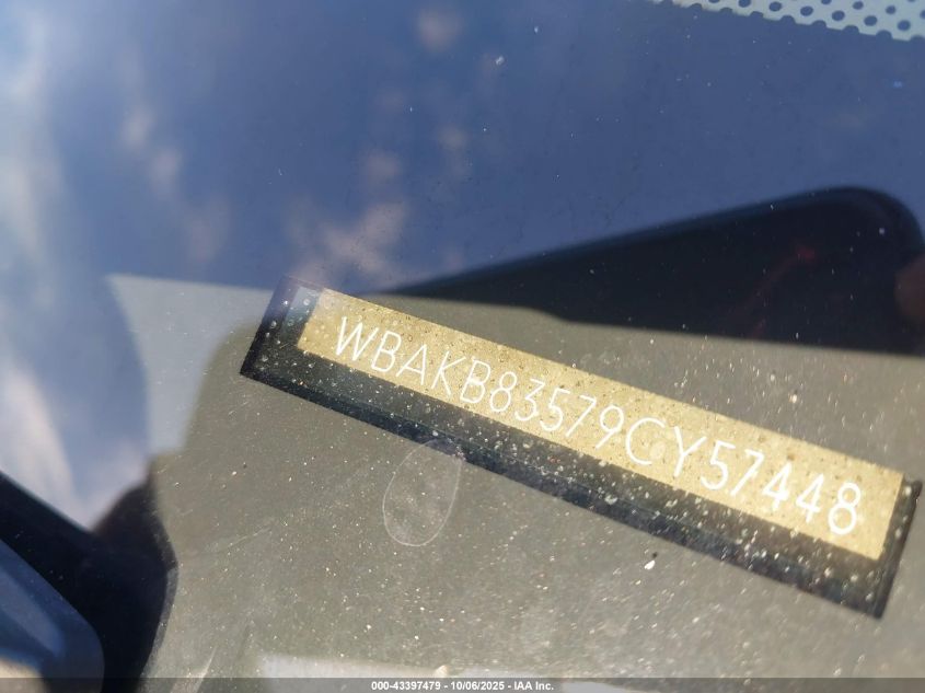 2009 BMW 750Li VIN: WBAKB83579CY57448 Lot: 43397479