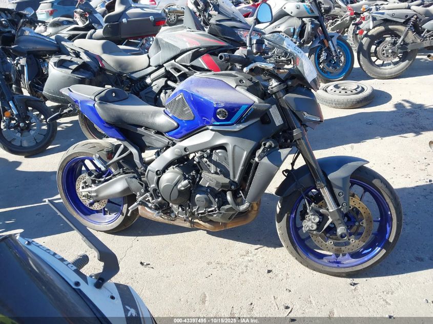 2024 Yamaha Mt09 VIN: JYARN94E1RA001132 Lot: 43397495