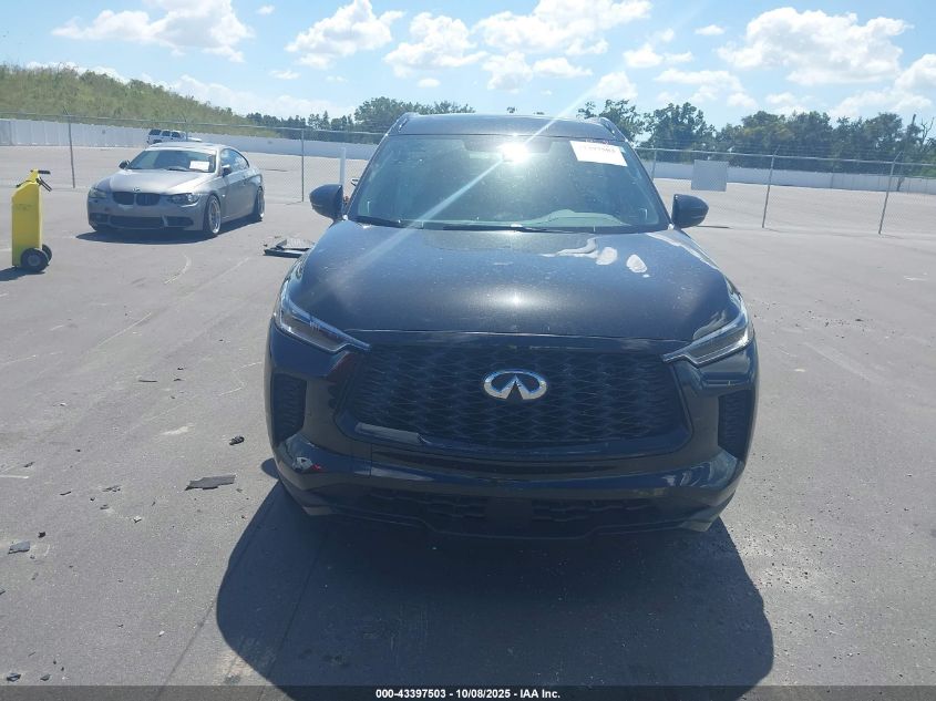 2025 Infiniti Qx60 Luxe VIN: 5N1AL1FR8SC345359 Lot: 43397503