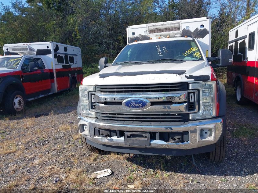 2017 Ford F-550 Chassis Lariat/Xl/Xlt VIN: 1FD0X5HT3HEB80955 Lot: 43397535