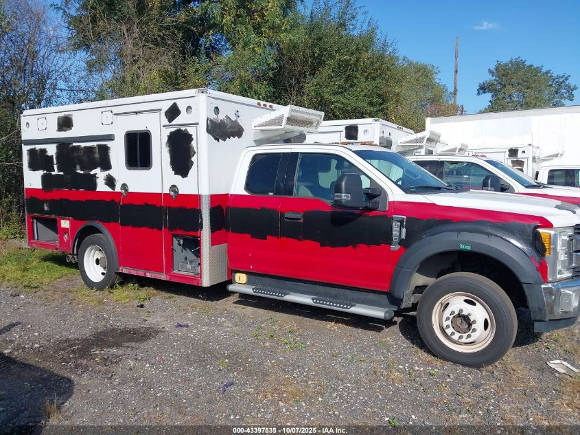 2017 Ford F-550 Chassis Lariat/Xl/Xlt VIN: 1FD0X5HT3HEB80955 Lot: 43397535